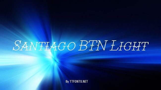 Santiago BTN Light example